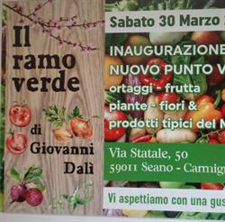 Il Ramo Verde, Seano orari di apertura