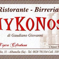 Mykonos pub, Albanella orari di apertura
