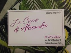 Le creme di Alessandro, Vado orari di apertura