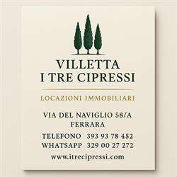 Villetta i tre cipressi b&b, Ferrara orari di apertura