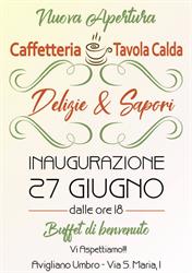 Delizie e sapori(tavola calda), Avigliano Umbro orari di apertura