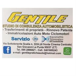 Gentile Studio di Consulenza Automobilistica, San Giovanni la Punta orari di apertura