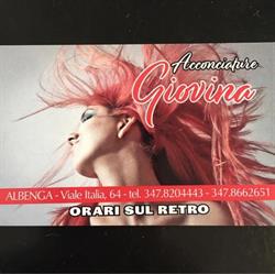 Acconciature Giovina, Albenga orari di apertura