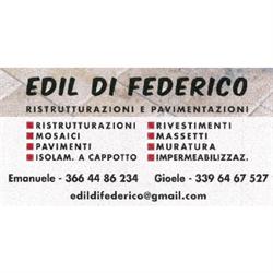 Edil di Federico - Ristrutturazioni e Pavimentazioni, Montesilvano orari di apertura