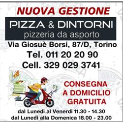 Pizza & Dintorni Nuova Gestione, Torino orari di apertura