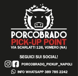 Porcobrado pick-up Napoli, orari di apertura