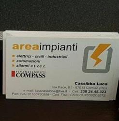 AREAimpianti di Cassibba Luca, Comiso orari di apertura