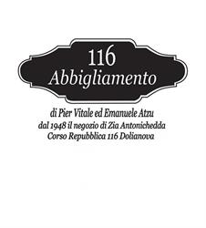 116 Abbigliamento di Emanuele e Pier Vitale Atzu, Dolianova orari di apertura