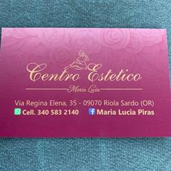 Centro Estetico Maria Lucia, Riola Sardo orari di apertura
