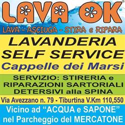 Lavaok Cappelle dei Marsi AQ - la Lavanderia SelfService Assistita Avezzano, Scurcola Marsicana orari di apertura