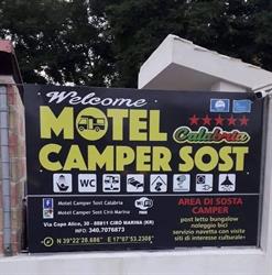 Motel Camper Sost Calabria Cirò Marina, orari di apertura