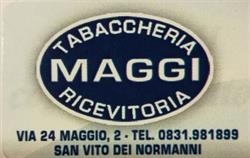 Tabaccheria Ricevitoria Maggi, San Vito dei Normanni orari di apertura