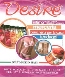 Desire DI ANNA Cirioni, Orte orari di apertura