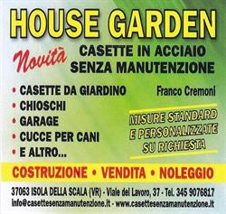 House Garden, Isola della Scala orari di apertura