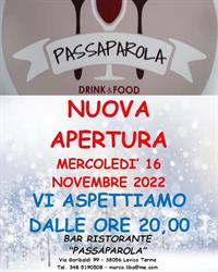 Passaparola, Levico Terme orari di apertura