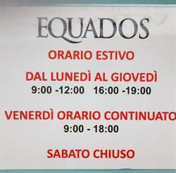 Equados, Barletta orari di apertura