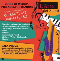 L'Arte dei Suoni, Roma orari di apertura