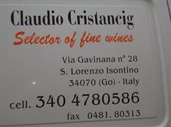 CLAUDIO CRISTANCIG SELECTOR OF WINES, San Lorenzo Isontino orari di apertura