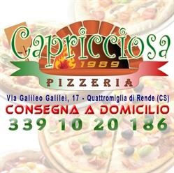 Pizzeria Capricciosa 1989, Rende orari di apertura
