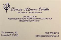 Dott.ssa Adriana Colella - Psicologo - Pscicoterapeuta, Santa Maria Capua Vetere orari di apertura
