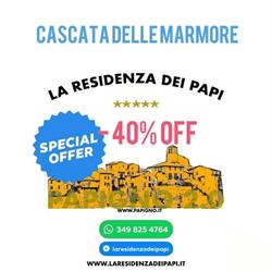 La Residenza Dei Papi - Papigno Terni, Papigno - Orari di apertura