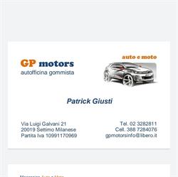 GP Motors, Settimo Milanese orari di apertura