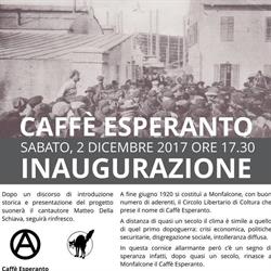 Caffè Esperanto, Monfalcone orari di apertura