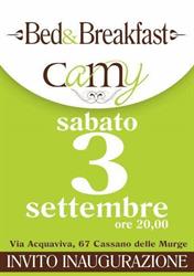 B&B Camy, Cassano delle Murge orari di apertura
