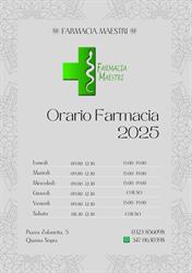 Farmacia dott.ssa Maestri Valentina, Quarna Sopra orari di apertura