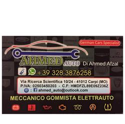 Ahmed Auto, Carpi orari di apertura