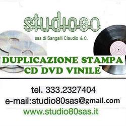 Duplicazione stampa cd vinili dvd - studio80sas, Brugherio orari di apertura