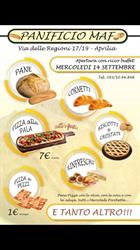 Forno M.A.F, Aprilia orari di apertura