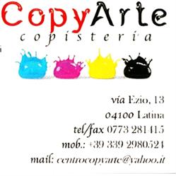 COPY ARTE, Latina orari di apertura