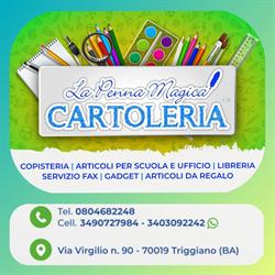 La Penna Magica, Triggiano orari di apertura