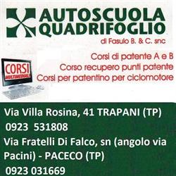 Autoscuola Quadrifoglio, Trapani orari di apertura