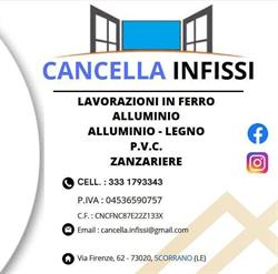 Cancella Infissi, Scorrano orari di apertura