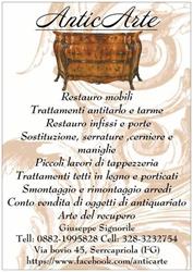 AnticArte, Serracapriola orari di apertura