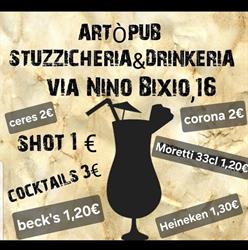 Artò Pub stuzzicheria&drinkeria, Palermo orari di apertura