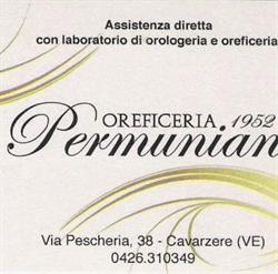 Oreficeria Permunian, Cavarzere orari di apertura
