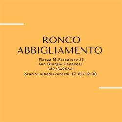 Ronco abbigliamento, San Giorgio Canavese orari di apertura