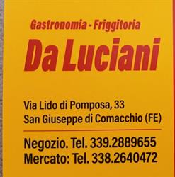 Friggitoria da Luciani Comacchio, San Giuseppe - Orari di apertura