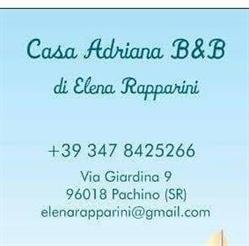 Casa Adriana B&B, Pachino orari di apertura