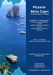 Pizzeria Bella Capri, Pagani orari di apertura