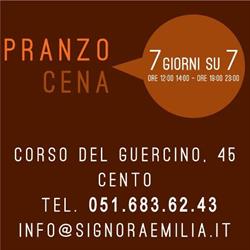 Signora Emilia, Cento orari di apertura