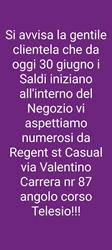 Regent ST. Casual Di Paola, Torino orari di apertura