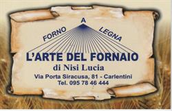 L'ARTE DEL FORNAIO DI NISI LUCIA & FIGLI, Carlentini orari di apertura