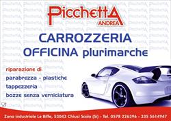 Autocarrozzeria-officina Picchetta Andrea, Chiusi orari di apertura