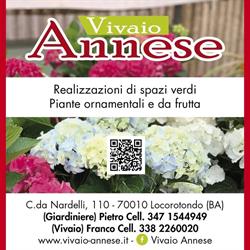 Vivaio Annese, Locorotondo orari di apertura