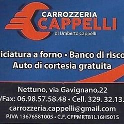 Carrozzeria Umberto Cappelli, Nettuno orari di apertura