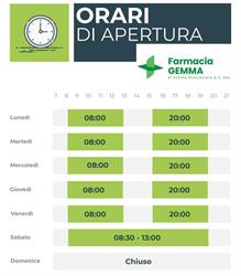 Farmacia Gemma, Genova orari di apertura